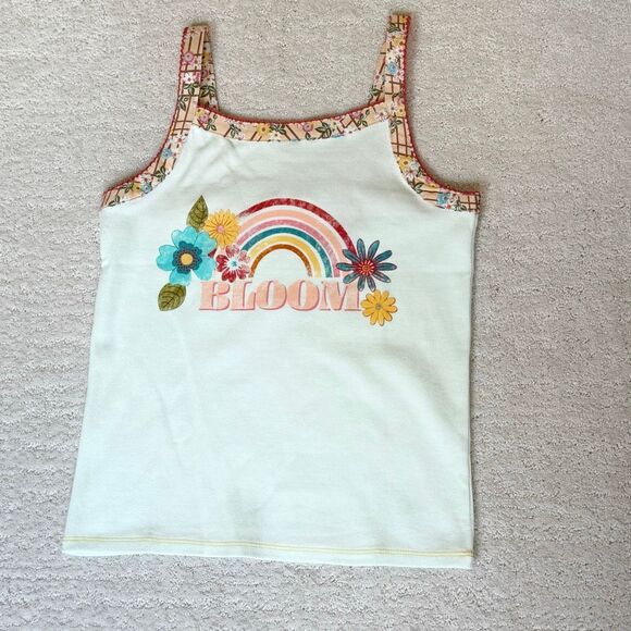 Matilda Jane Bloom Cotton Tank Top - Big Kids US 10 - Picture 1 of 10